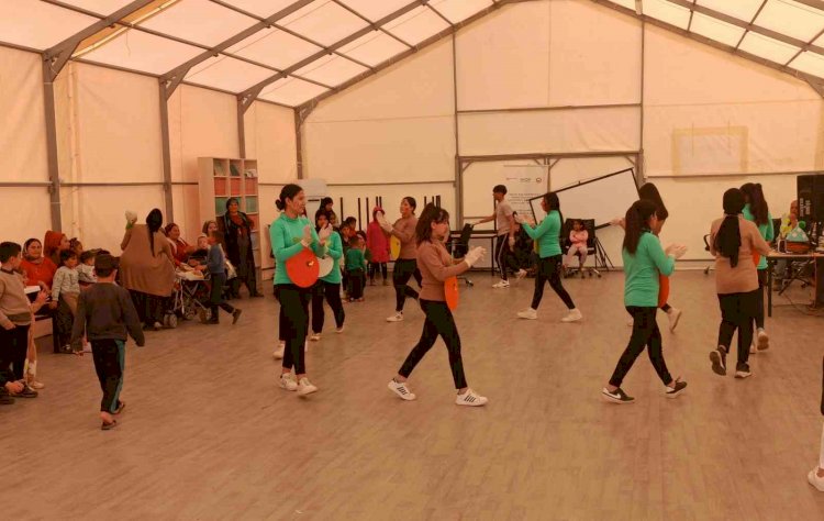 Konteyner kentte çocuk şenliği düzenlendi