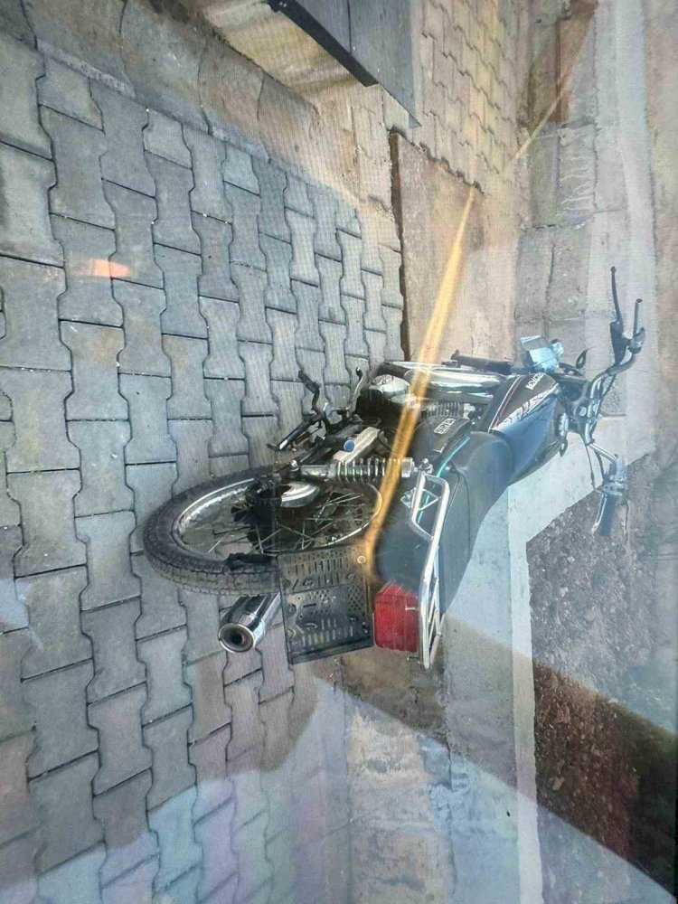 Malatya’da motosiklet takla attı 1 yaralı
