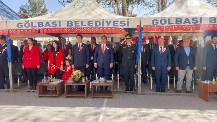 Gölbaşı’nda 23 Nisan kutlandı