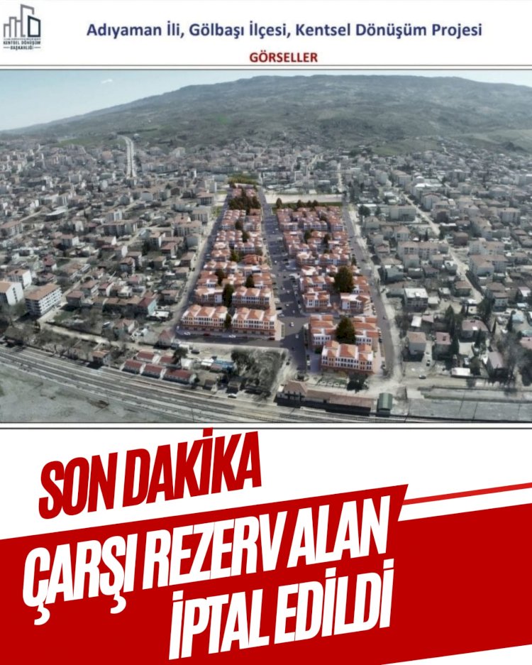 Gölbaşı'nda Rezerv Alan İptali Tepki Çekiyor